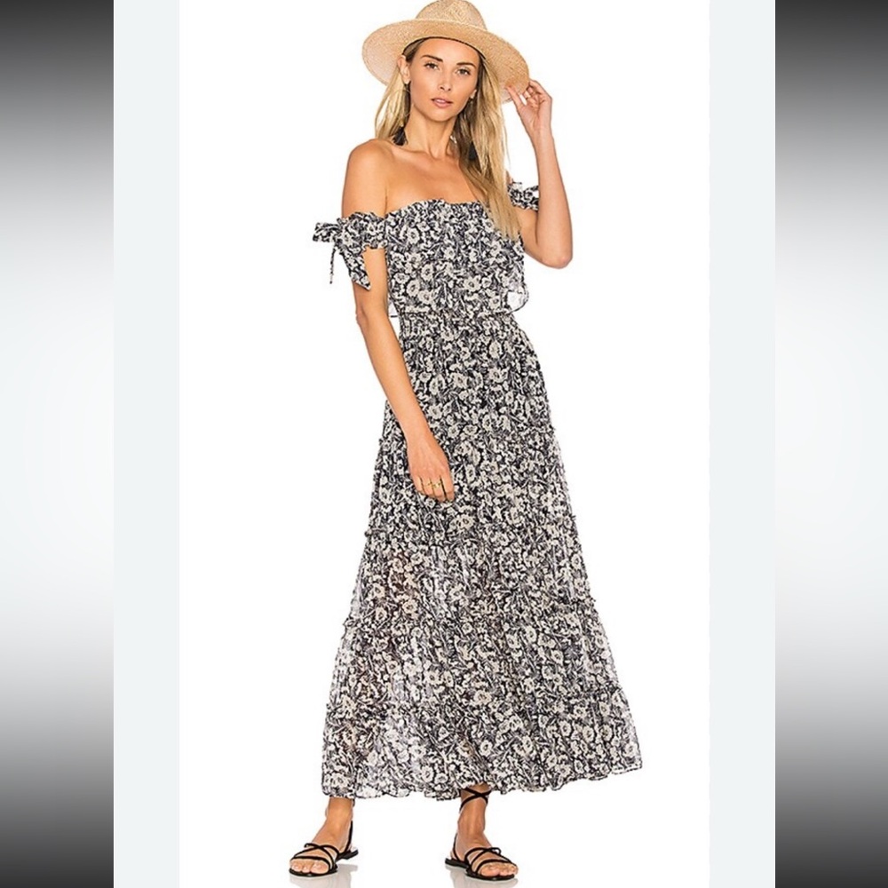 MISA off the shoulder dress